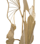 Pannello da Muro Double Leaf 120,5x4,2x80,5 cm in Ferro Oro-4
