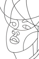 Pannello Woman Simply Coppia 60x80 cm in Ferro-4