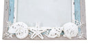 Cornice Seashell 33,5x3,5x38,5 cm in Poliresina-4