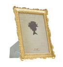Cornice Linear Glam 27x1,8x32,3 cm in Poliresina e Vetro Oro-1
