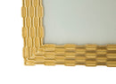 Cornice Chain Glam 19,3x1,5x24,3 cm in Poliresina e Vetro Oro-5
