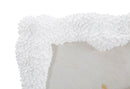 Cornice Corallo 25,7x2,5x30,5 cm in Resina e Vetro Bianco-4