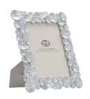 Cornice Phix 27x2x33 cm in Poliresina e Vetro Argento-1