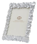 Cornice Phix 27x2x33 cm in Poliresina e Vetro Argento-3