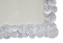 Cornice Phix 27x2x33 cm in Poliresina e Vetro Argento-5