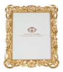 Cornice Flossy 27,8x2,5x33,5 cm in Poliresina e Vetro Oro-2
