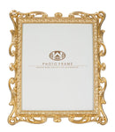 Cornice Celta 26,7x2x32,3 cm in Poliresina e Vetro Oro-2