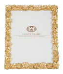 Cornice Mixy 24,5x2,3x29,5 cm in Poliresina e Vetro Oro-2