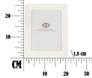 Cornice Creamy Roses 20,5x1,8x26 cm in Poliresina e Vetro Crema-6