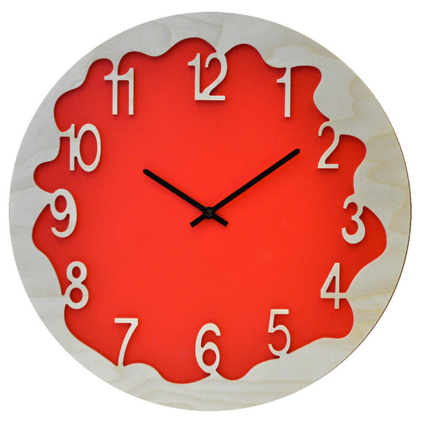 acquista Horloge Murale Ronde 48Cm Pirondini Italia Ombre Rouge