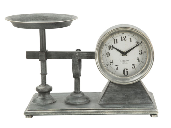 sconto Horloge Balance 47x22,5x28 cm en Fer et MDF