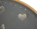 Orologio da Muro Hearts Ø60x6 cm in Ferro MDF e Vetro Multicolor-3