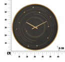 Orologio da Muro Plix Ø60x6 cm in Ferro MDF e Vetro Multicolor-6