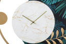 Orologio da Muro Roundy Green 60x4,5x65 cm in Ferro e MDF Multicolor-2