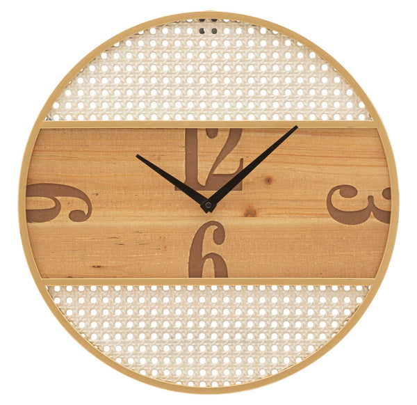 online Horloge Murale Ø50 cm Fuji en Fer et MDF