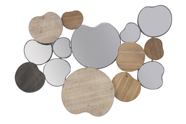 Miroir Quoxy 118x11x82,5 cm Lengo Ferro et Miroir Marron online