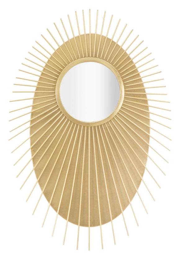 Miroir Eye Glam 75x8x110,5 cm en MDF Fer et Or prezzo