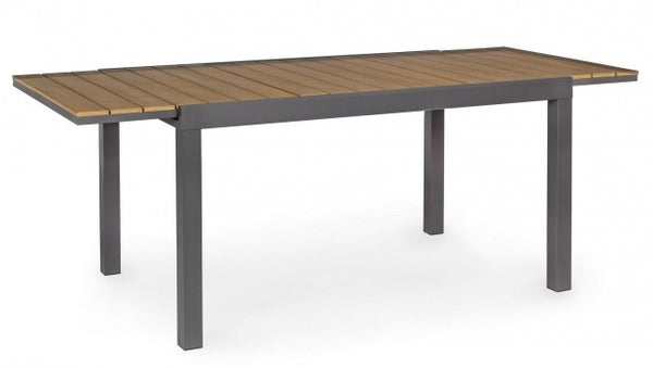 Table Extensible Elias 140-200x90 cm Anthracite en Aluminium acquista