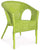 Fauteuil de jardin 58x61x74 cm en rotin vert Allis
