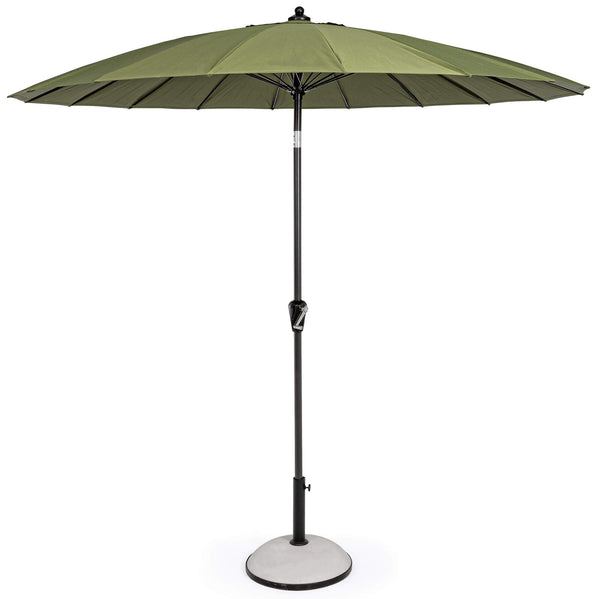 online Parasol de jardin Ø2,7 m Mât Aluminium Ø38 mm Toile Polyester Vert Olive