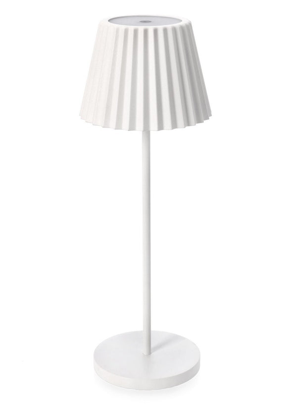online Lampada  da Tavolo Ø12,5x36 cm in Metallo Artika Bianca