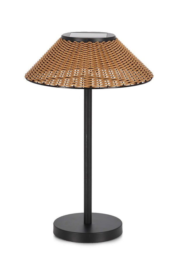 online Lampada  da Tavolo con Ricarica Solare Ø30x48 cm in Acciaio Kayan