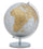 Globe Silver New Ø25x34 cm Métal et Plastique Rouille et Argent