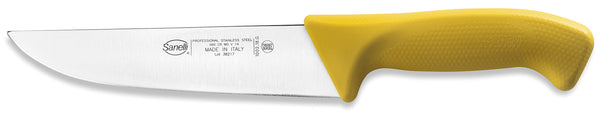 Couteau Français 18 cm Lame Antidérapante Sanelli Skin Manche Jaune prezzo