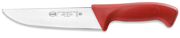 Couteau Français 18 cm Lame Antidérapante Sanelli Skin Manche Rouge acquista