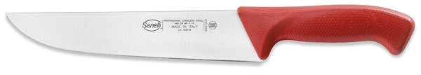 Couteau Français Lame 22 cm Manche Antidérapant Sanelli Skin Rouge acquista