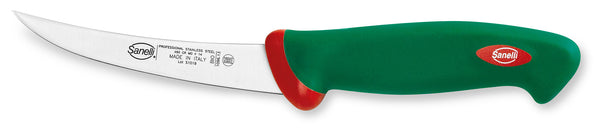 prezzo Couteau à désosser courbe Lame 13 cm Antidérapante Sanelli Premana Manche Vert/Rouge