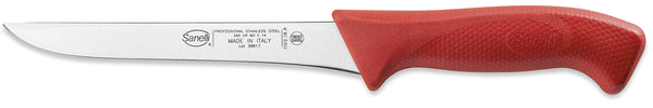 Couteau à désosser 18 cm Lame Antidérapante Sanelli Skin Manche Rouge acquista