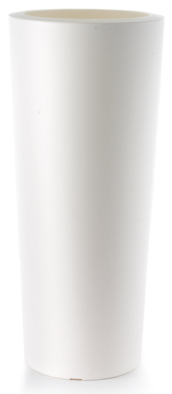 Vase Ø55x145 cm en Polyéthylène Schio Cono 145 Blanc sconto