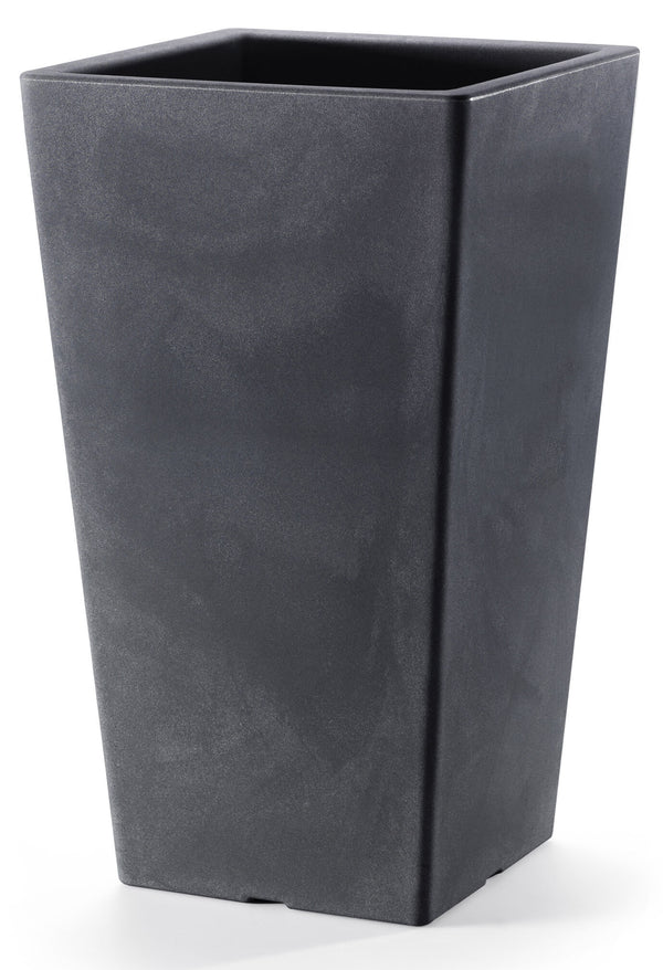 Tulli Pasubio Alto Essential Anthracite Vase Résine Différentes Tailles sconto