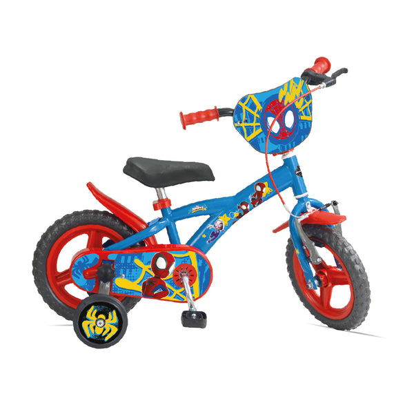 Vélo pour enfants 12'' avec freins V-Brake avec licence Marvel Spiderman online