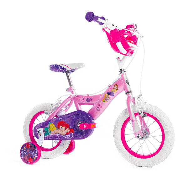 sconto Bicicletta per Bambina 12” 2 Freni con Licenza Disney Princess Rosa