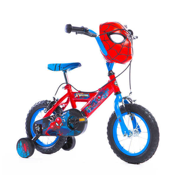 Bicicletta per Bambino 12” 2 Freni con Licenza Marvel Spiderman Blu prezzo