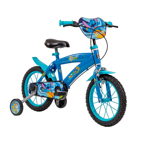 online Bicicletta per Bambino 14” 2 Freni con Licenza Disney Stitch Blu