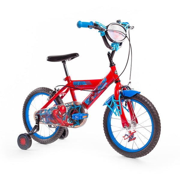 acquista Bicicletta per Bambino 16” 2 Freni con Licenza Marvel Spiderman Blu