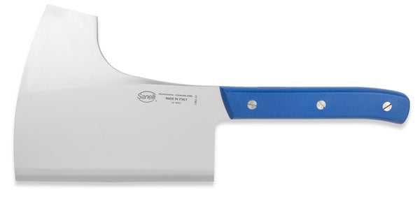 Couteau Génois Faucille pour Viande avec Lame en Os 22 cm Acier 1,3 Kg Sanelli Bleu prezzo
