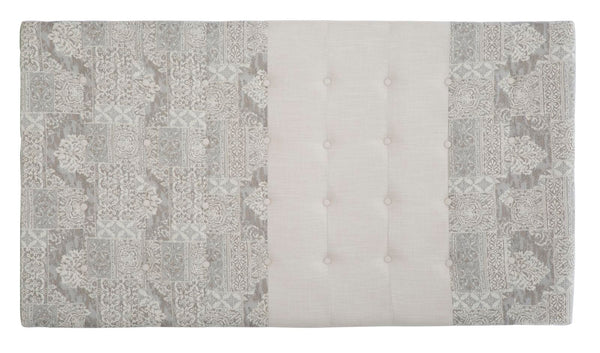 Tête de lit Damasco 180x8x100 cm Polyester Lin et Playwood prezzo