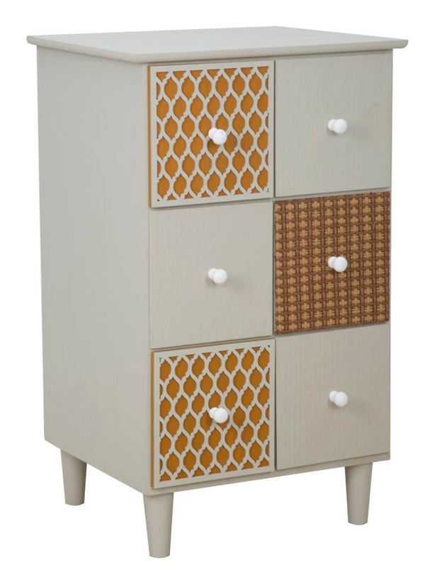 prezzo Commode 6 Tiroirs Tante 43,5x38x71,5 cm MDF