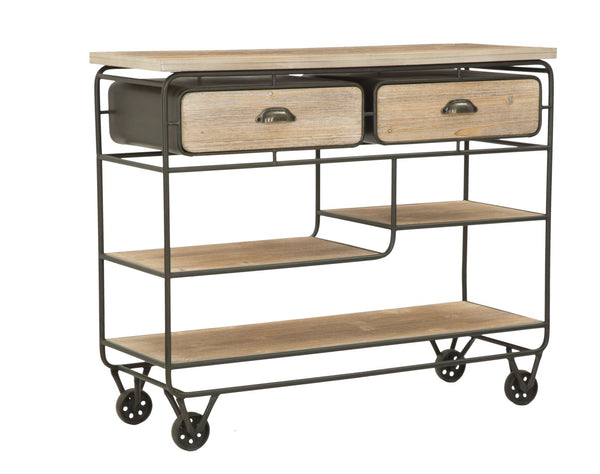 Console Industry 98,5x37,5x82 cm en Fer et MDF acquista