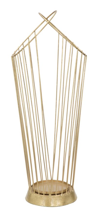 Porte-parapluie Glam Stick 26,5x23x68,5 cm en fer doré online