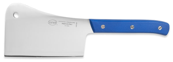 Couteau Faucille Charcuterie pour Viande avec Lame en Os 20 cm Acier 1,2 Kg Sanelli Bleu sconto
