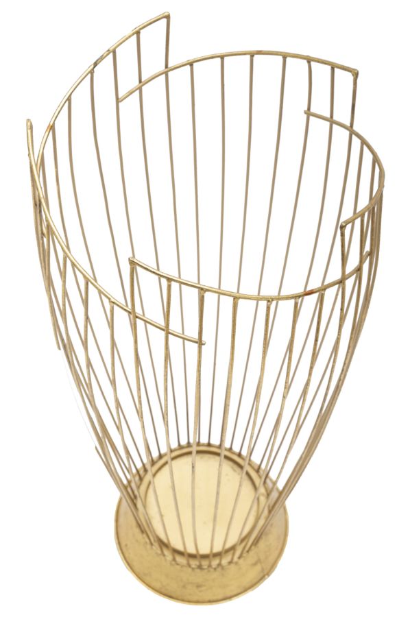 Porta Ombrelli Fashion Oro Ø28x69 cm in Ferro Oro-2