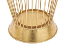 Porta Ombrelli Fashion Oro Ø28x69 cm in Ferro Oro-5
