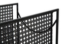 Porta Giornali Dark 37x22x30 cm in Ferro Nero-5