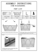 Console Exy 120x40x80 cm in Ferro e Specchio Oro e Argento-8