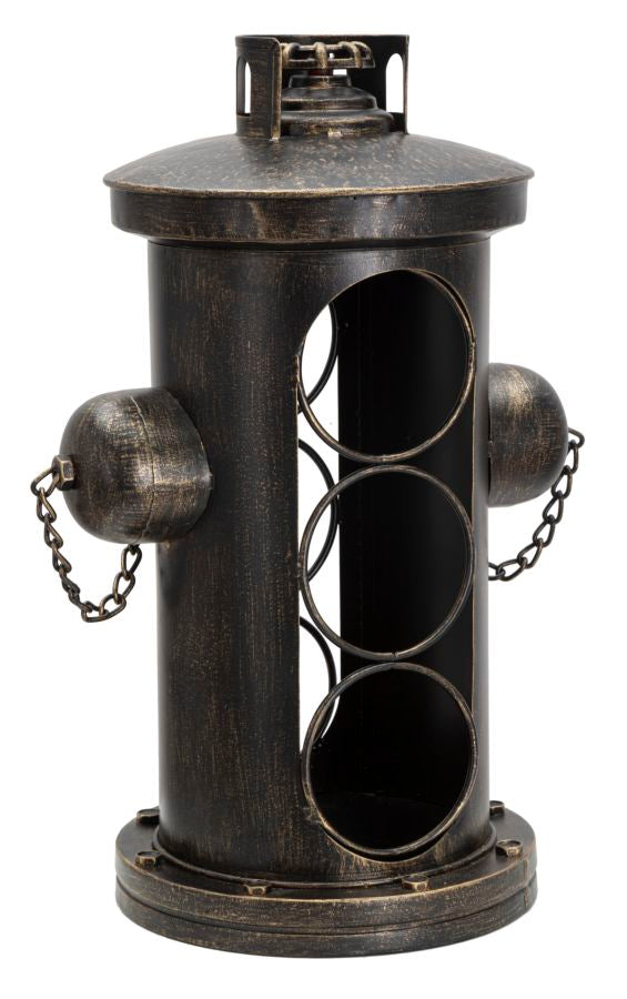 Porte-bouteilles Industry 35x25x50 cm en fer prezzo